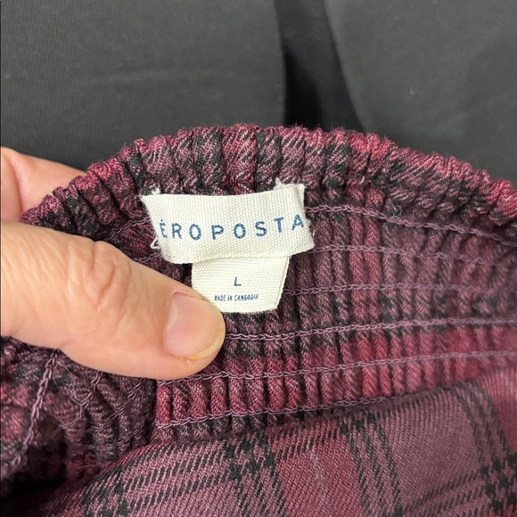 Aeropostale Short Plaid Jumper Dress Academia Schoolgirl Officecore Large - Picture 7 of 7